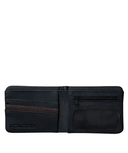 Carteira Volcom Metal Black Stone - Carteira Volcom Metal Black