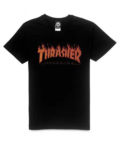 CAMISETA THRASHER FLAME HALFTONE