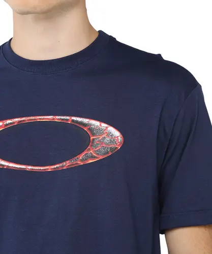 Camiseta Oakley Ellipse Azul Escuro