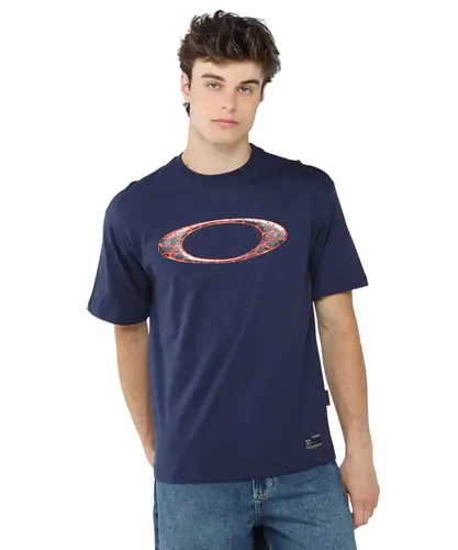 Camiseta Oakley Ellipse Azul Escuro