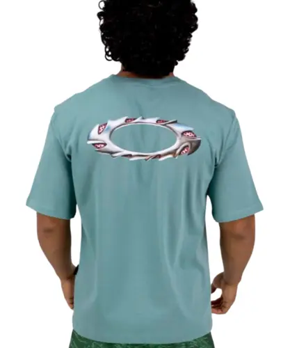 Camiseta Oakley Ellipse Sharp Metal Tee Verde Claro