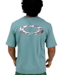 Camiseta Oakley Ellipse Sharp Metal Tee Verde Claro