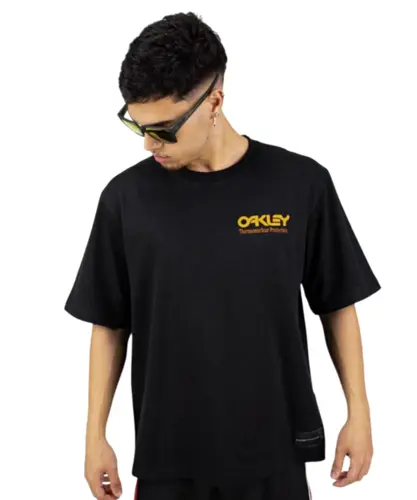 Camiseta Oakley Thermonuclear Logo SS Tee Preto
