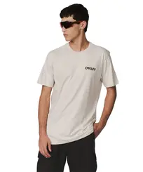 Camiseta Oakley Topography Map SS Tee Branco