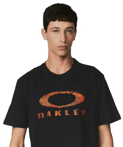 Camiseta Oakley Ellipse Fingerprint Preto