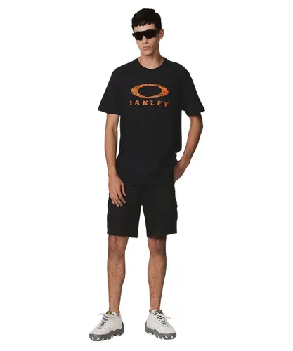 Camiseta Oakley Ellipse Fingerprint Preto