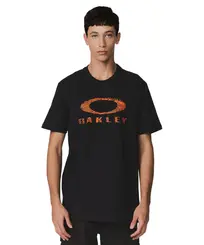 Camiseta Oakley Ellipse Fingerprint Preto