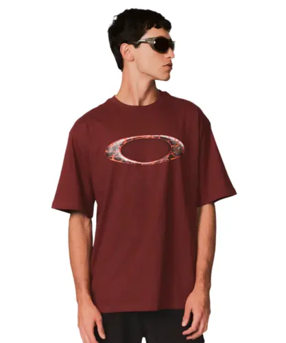 Camiseta Oakley Ellipse Magma Vermelho