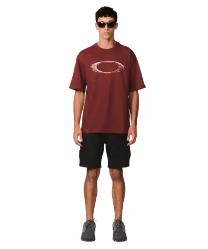 Camiseta Oakley Ellipse Magma Vermelho