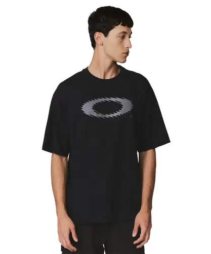 Camiseta Oakley Stretch Ellipse Preto