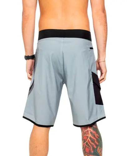 Bermuda Oakley B1B Surf Logo Hybrid Cinza