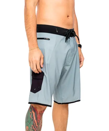 Bermuda Oakley B1B Surf Logo Hybrid Cinza