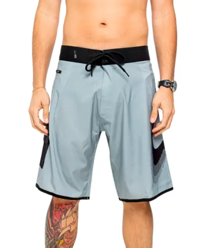 Bermuda Oakley B1B Surf Logo Hybrid Cinza