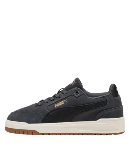 Tênis Puma Shuffle Downtown SD Dusky Gray Black Gold