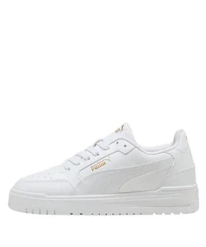 Tênis Puma Shuffle Downtown White Gold