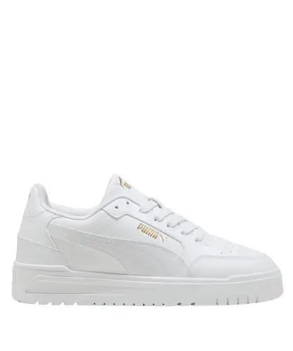 Tênis Puma Shuffle Downtown White Gold