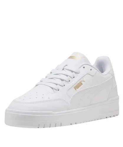 Tênis Puma Shuffle Downtown White Gold