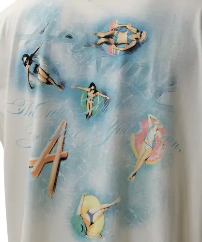 Camiseta Approve Core Miami Pool Off White