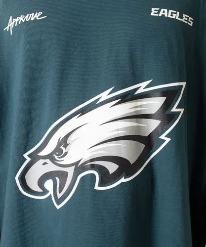 Camiseta Huge Approve X NFL II Eagles Verde