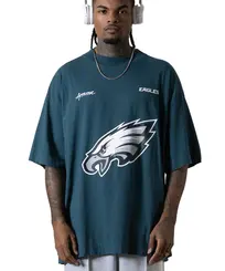 Camiseta Huge Approve X NFL II Eagles Verde