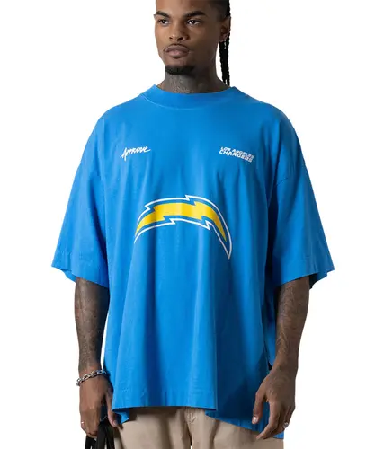 Camiseta Huge Approve X NFL II Chargers Azul - Camiseta Huge
