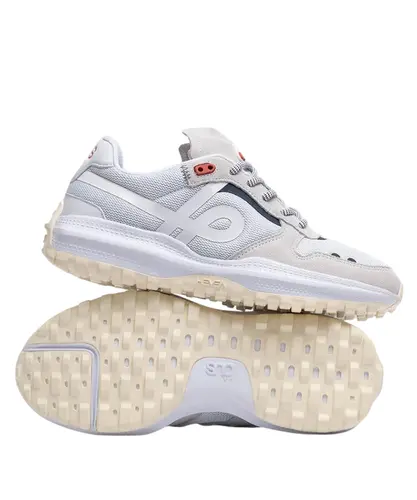 Tênis OUS Hevea Dots Branco Azul Laranja