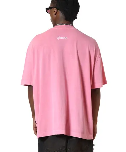 Camiseta Approve Huge Animals Flamingo Rosa