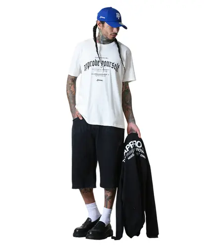 Camiseta Approve Core YRSLF Gothic Off White