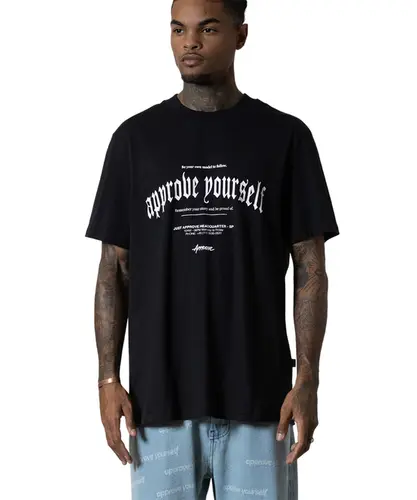 Camiseta Approve Core YRSLF Gothic Preto