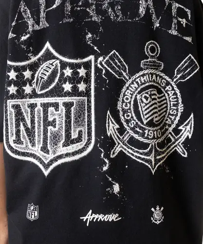 CAMISETA HUGE APPROVE X TRILLAB NFL CORINTHIANS