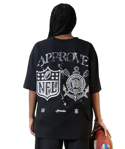 CAMISETA HUGE APPROVE X TRILLAB NFL CORINTHIANS