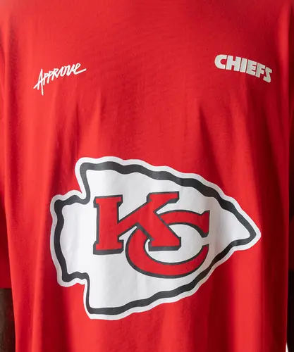 Camiseta Huge Approve X NFL II Chiefs Vermelho