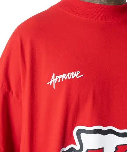 Camiseta Huge Approve X NFL II Chiefs Vermelho