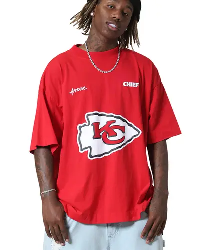 Camiseta Huge Approve X NFL II Chiefs Vermelho