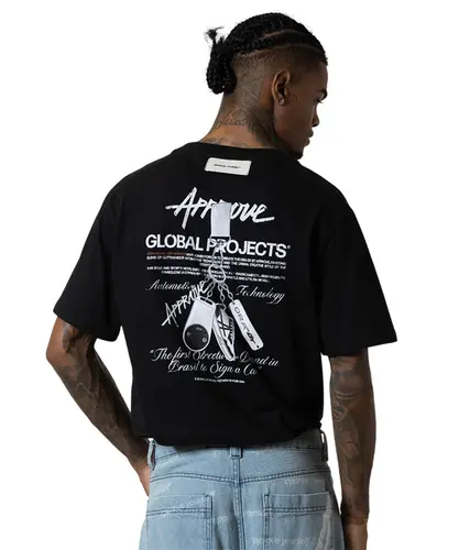 Camiseta Approve Core Ora Preto