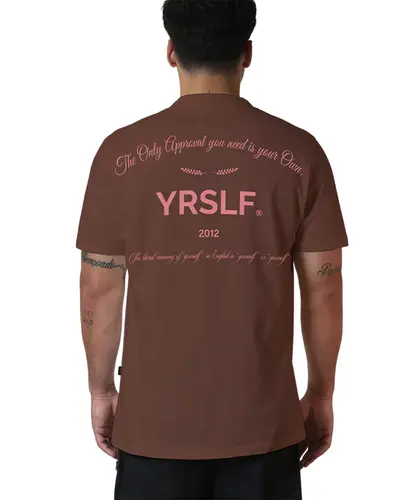 Camiseta Approve Core YRSLF Since 2012 Marrom