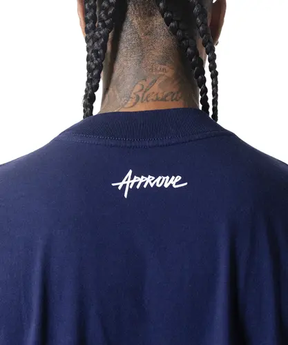 Camiseta Huge Approve X NFL II Patriots Azul Marinho