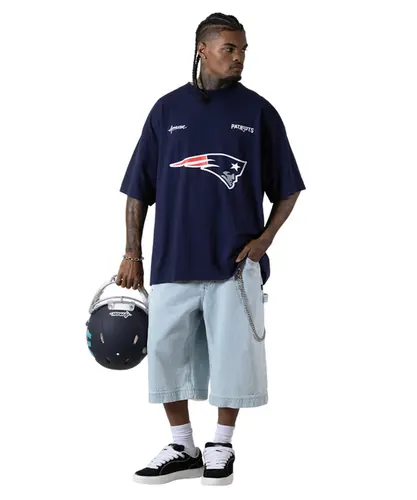 Camiseta Huge Approve X NFL II Patriots Azul Marinho