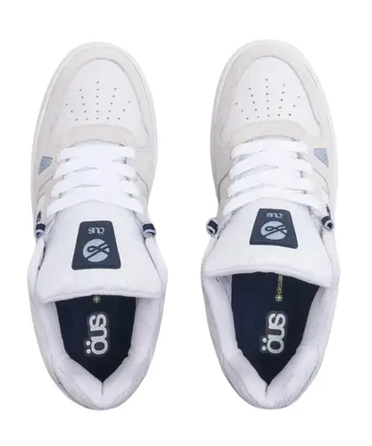 Tênis Ous 2K Essencial Branco e Azul Sky 350043-37