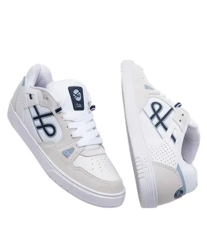 Tênis Ous 2K Essencial Branco e Azul Sky 350043-37