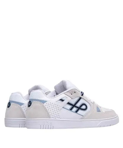 Tênis Ous 2K Essencial Branco e Azul Sky 350043-37