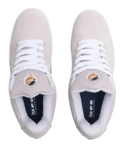 Tênis OUS Imigrante Serie X Essencial Cinza Azul Laranja