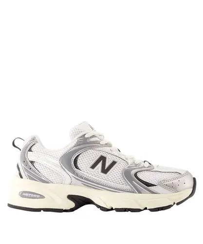 Tênis New Balance 530 Branco Prata e Preto