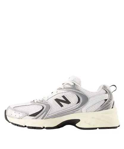 Tênis New Balance 530 Branco Prata e Preto