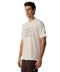 Camiseta Fila Comfort Tennis Union Classics Off White Gardenia
