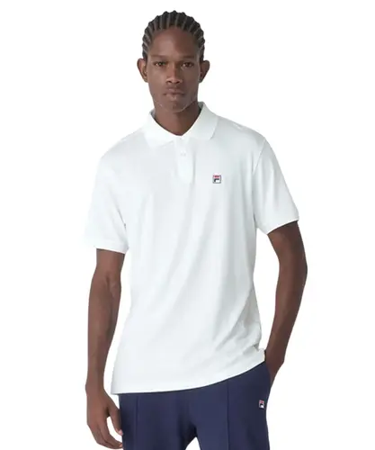 Pólo Fila Italian Fit Pima Off White