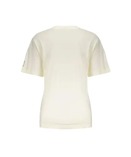 Camiseta Fila Over Classic Tennis Off White Gardenia