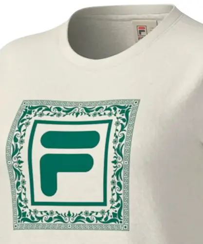 Camiseta Fila Regular F-Box GT Off White