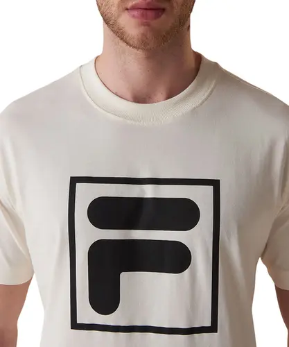Camiseta Fila Comfort F-Box Union Classics Off White Gardenia