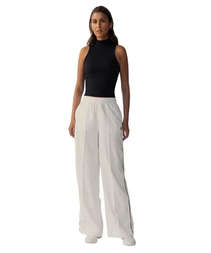 Calça Fila Wide F-Box Branco Preto
